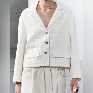 Zara Textured Blazer